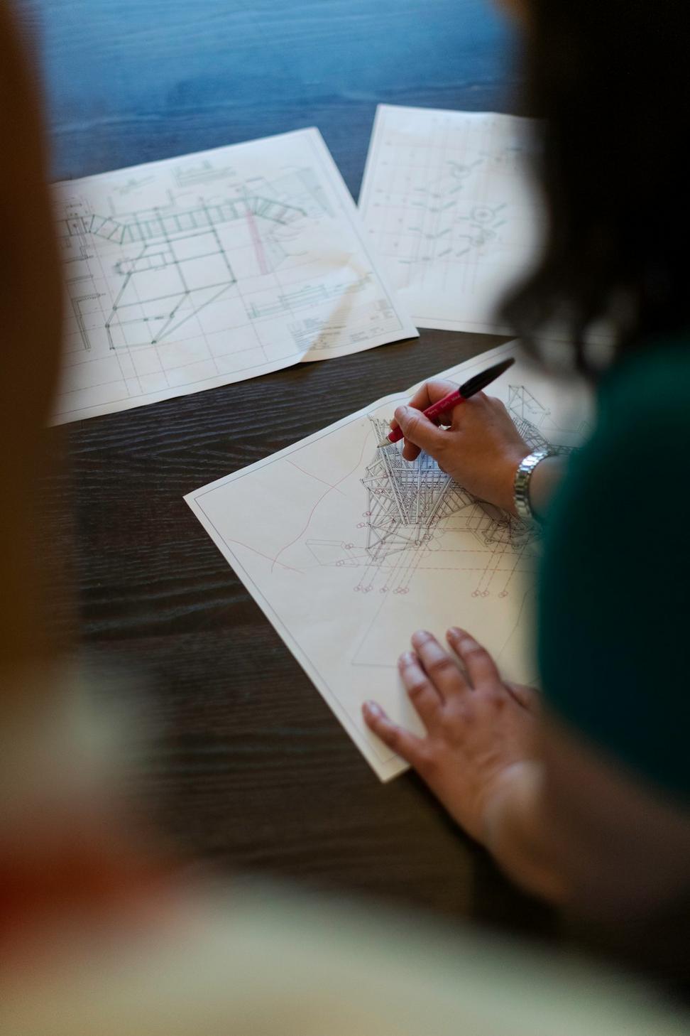 Architecture team at work